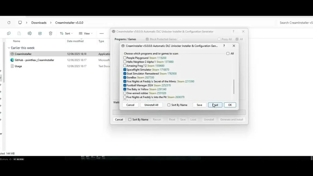 How to Use CreamInstaller